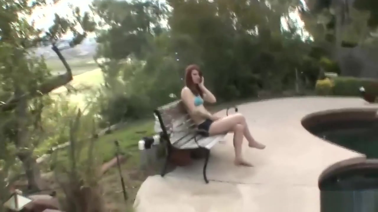 Tattooed Redhead Hottie Rides Fat Cock