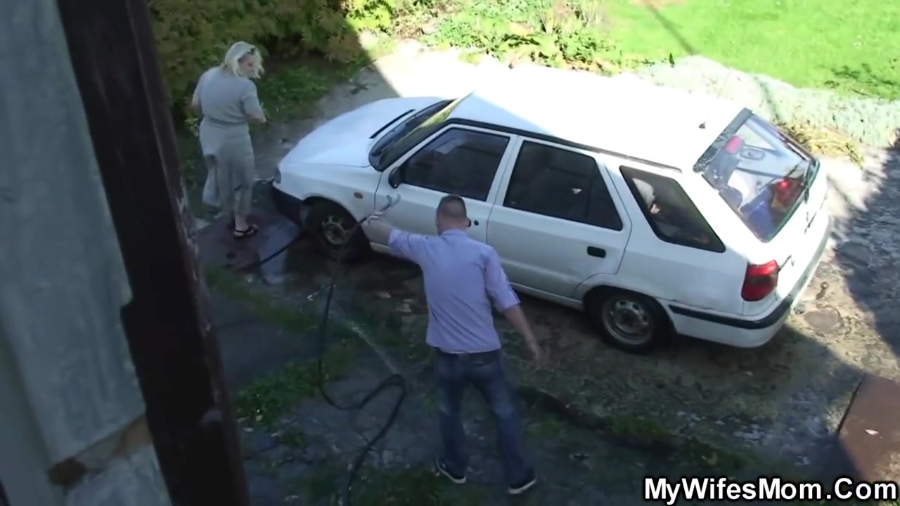 The Old Woman Seduced Her Step son-in-law And He Fucked Her