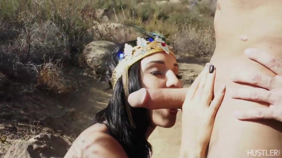 Aimee Black in Piece From The Middle East - Hustler