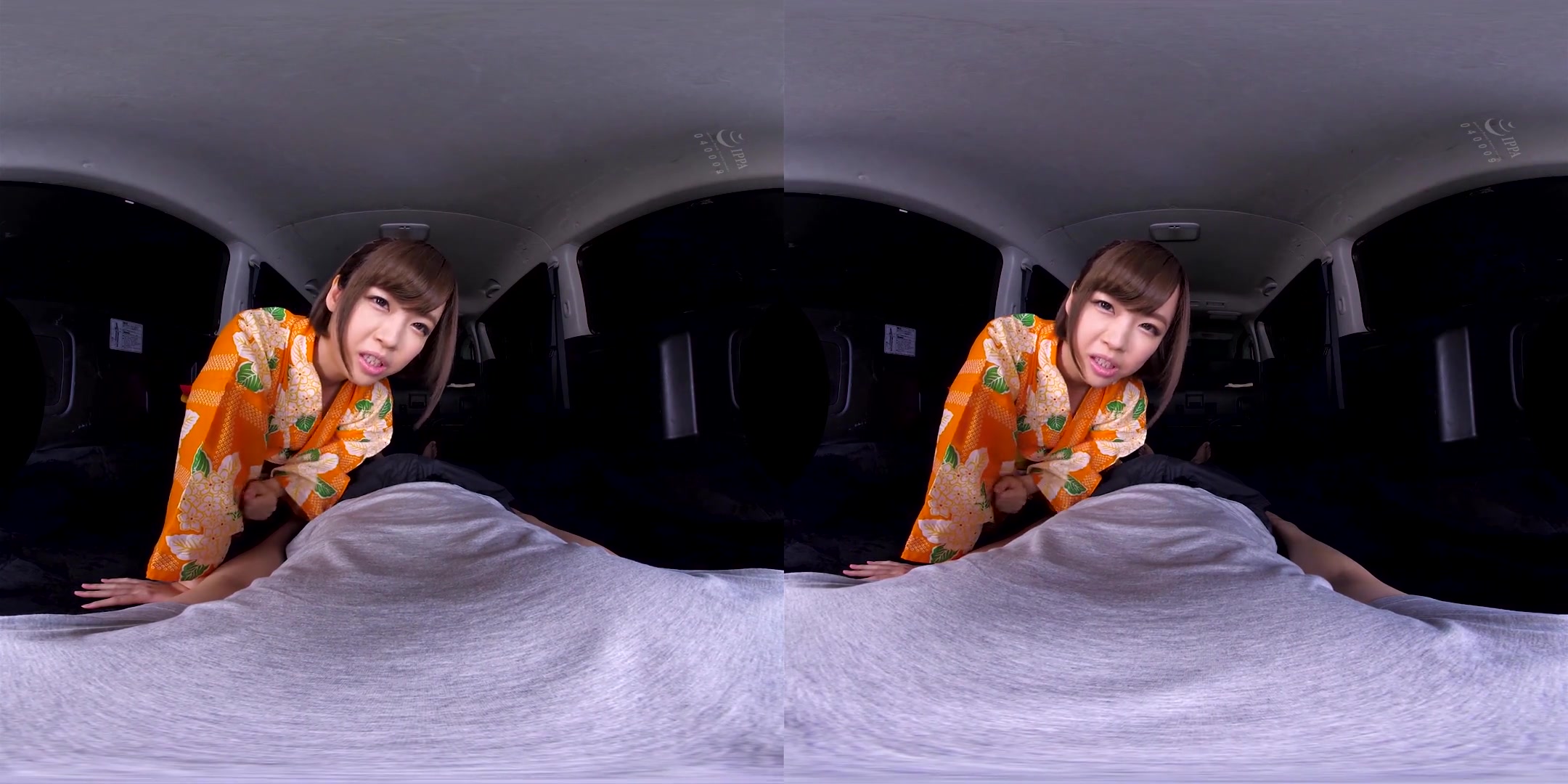 Girl in a Yukata Confesses on the Way Home 1 - Japanese Kimono Fingering