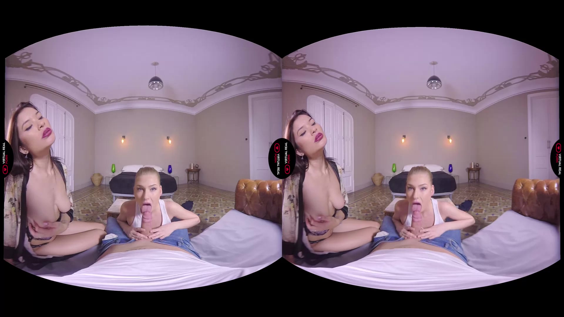 Lucy Heart Miyuki Step son Potro de Bilbao Sensi Venus Afrodita in Pornstar practices - VirtualRealPorn
