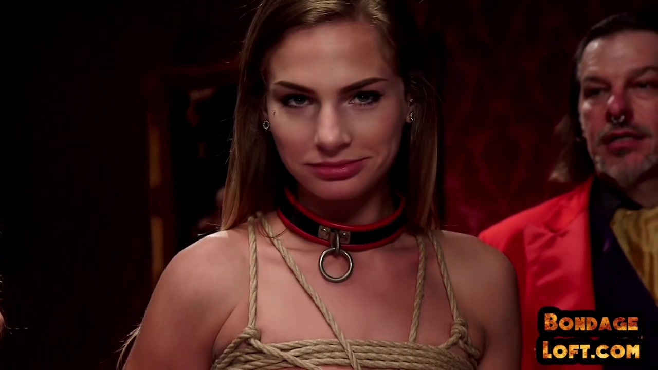 BDSM obedient babes enjoy IR anal orgy after casting