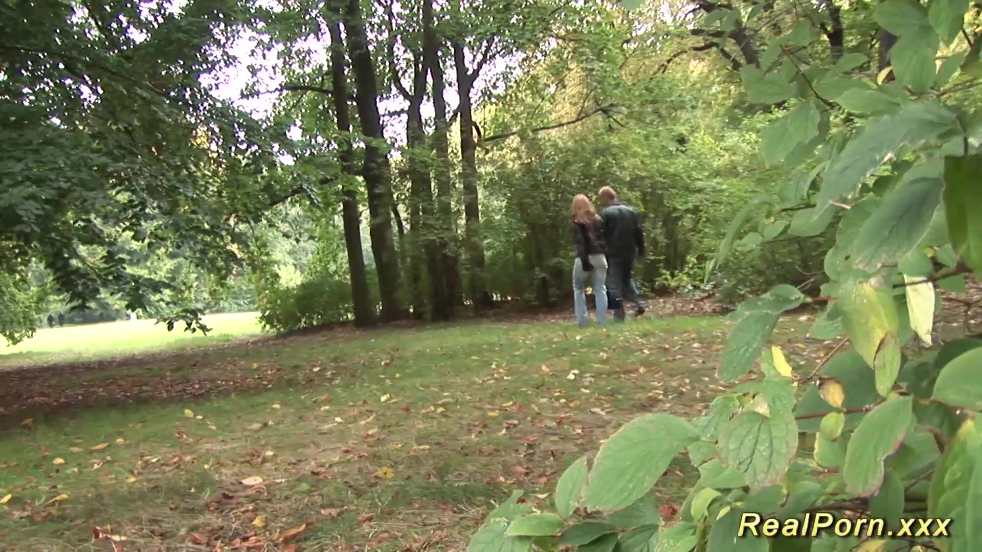German Stepmom picked up for outdoor sex