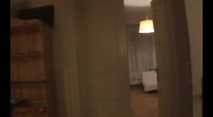 Zuzinka masturbates her wet cunt in front of horny guy
