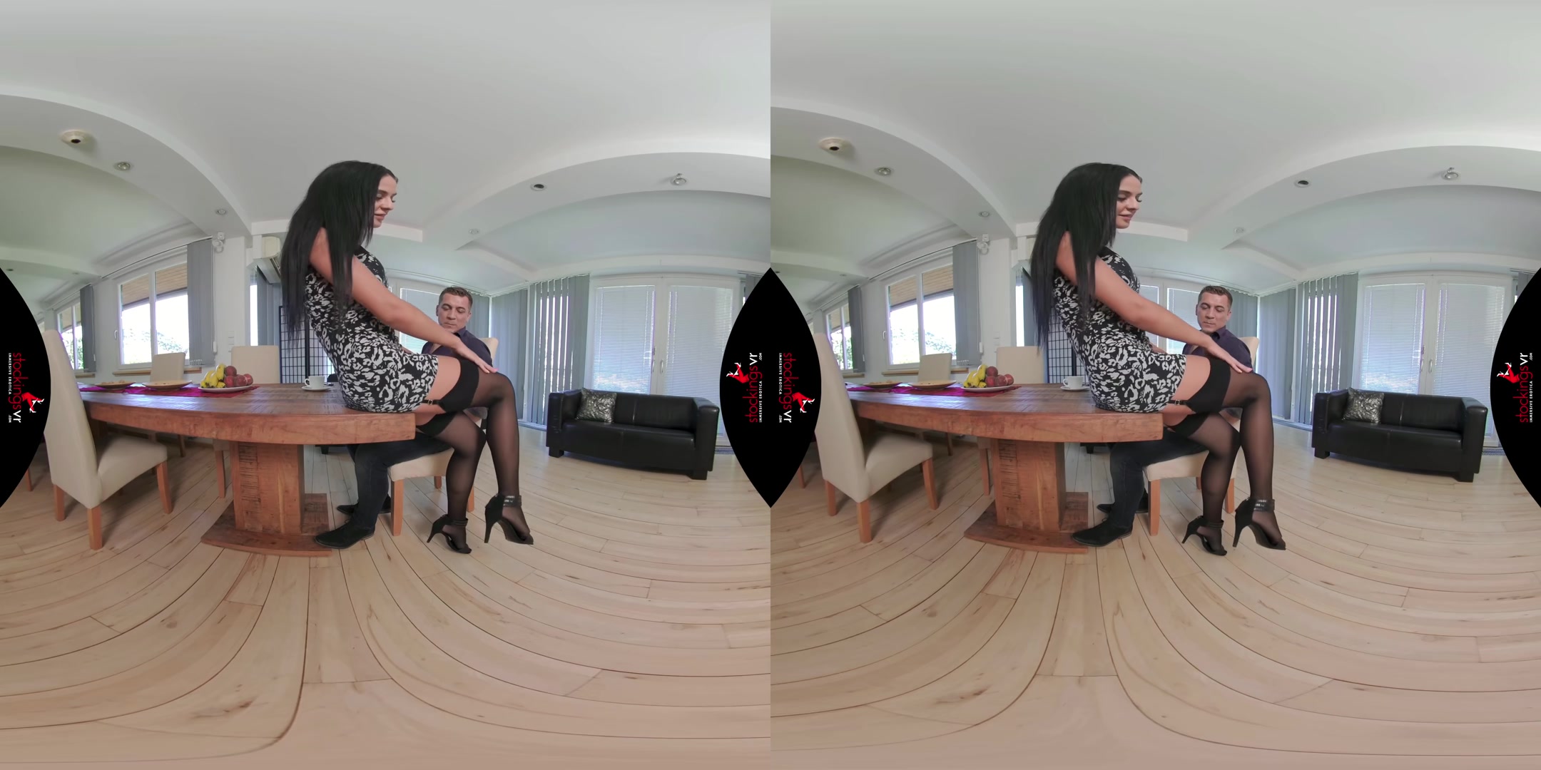 Panty Fucking Hot Wife Martin's Girls - StockingsVR