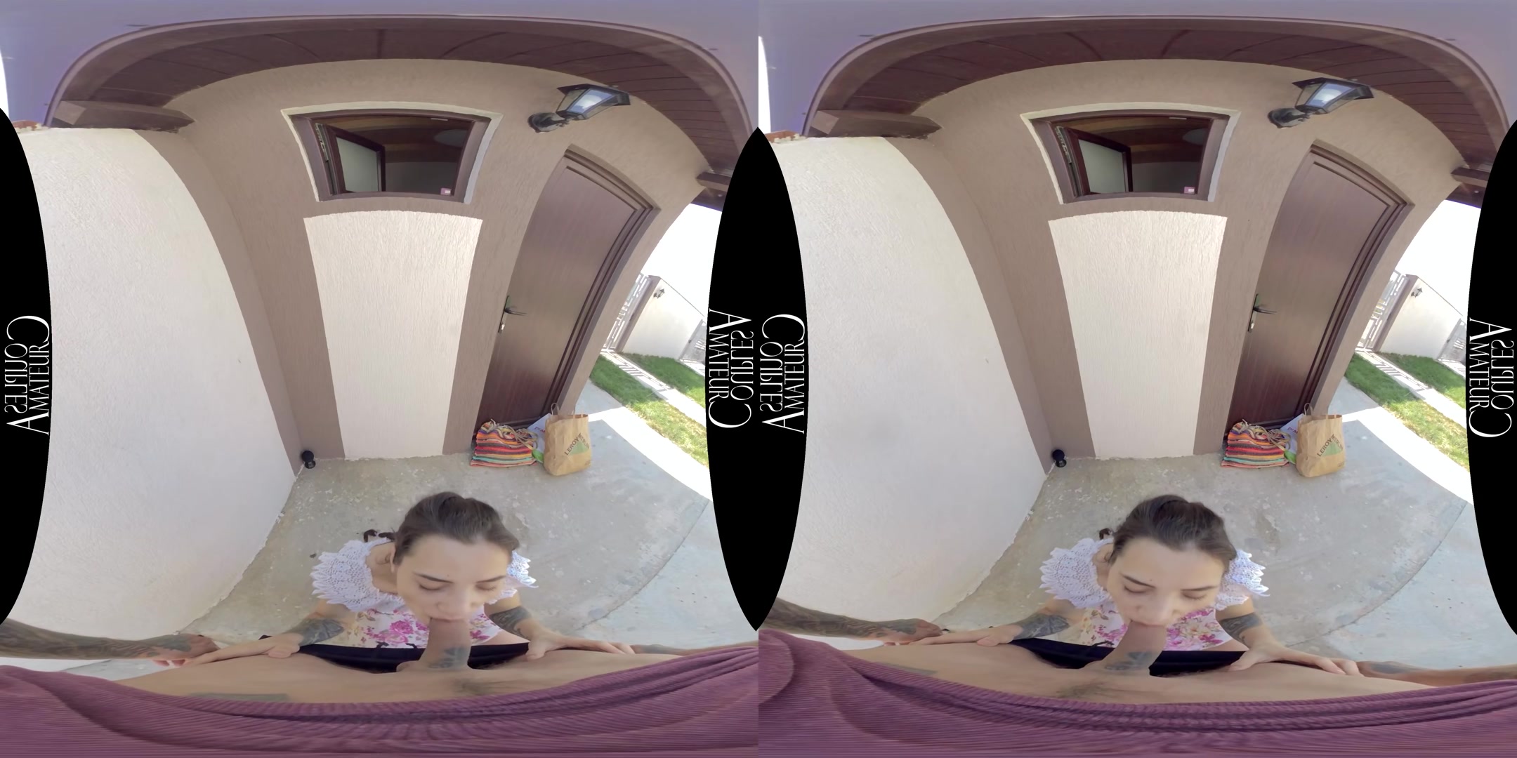 Helping My Neighbour With A Face Full Of Cum - AmateurCouplesVR