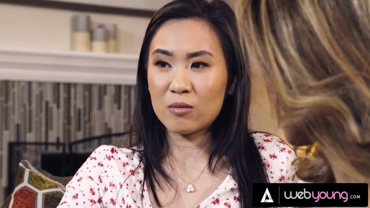 Clara Trinity And Kimmy Kimm In Sexy Asian Babysitter Teaches Her Hot Bestie How To Please Their Boss