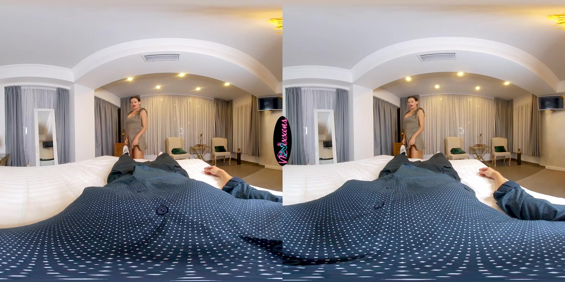 Sucked Off By Dirty Talking Bitch - Big Tits Pornstar Virtual Reality Blowjob Cum in Mouth