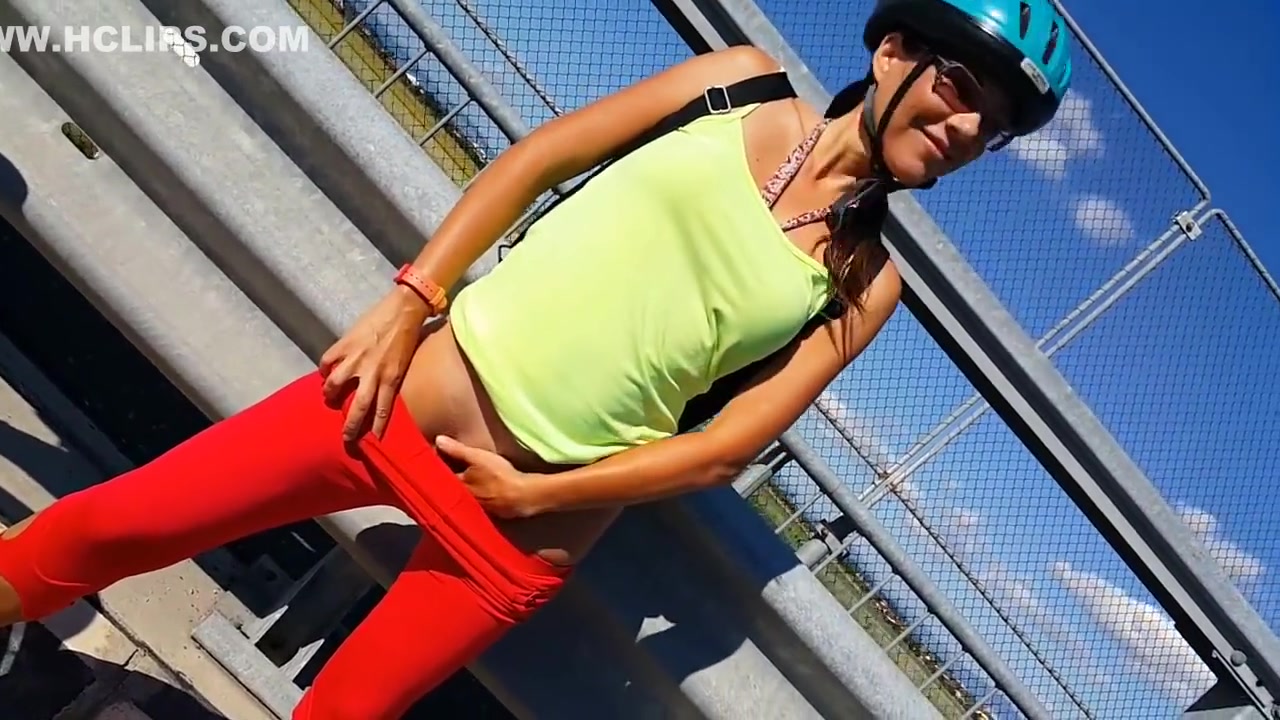 Anal Surprise during Hot Cycling