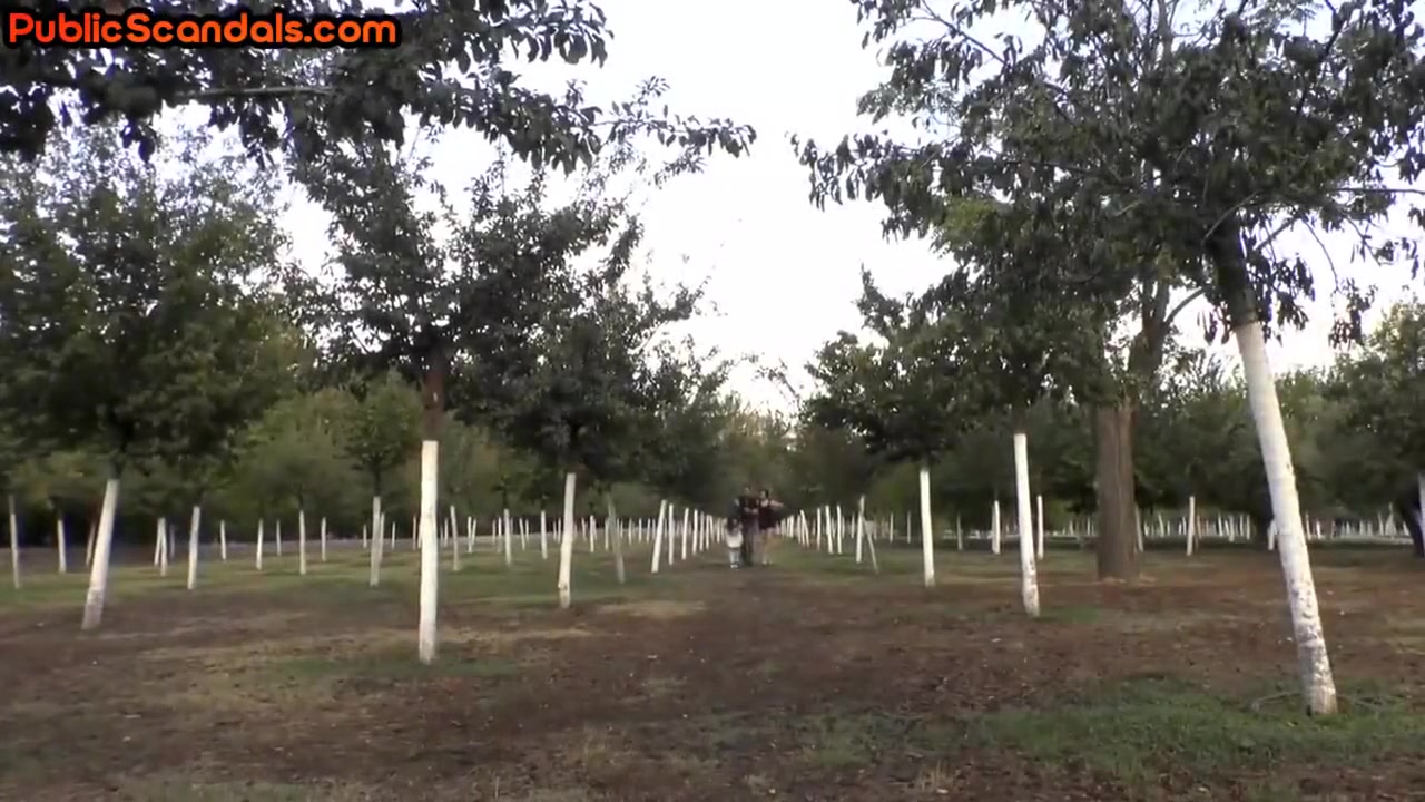 Submissive Public Babe Throat Humped In Outdoor Public