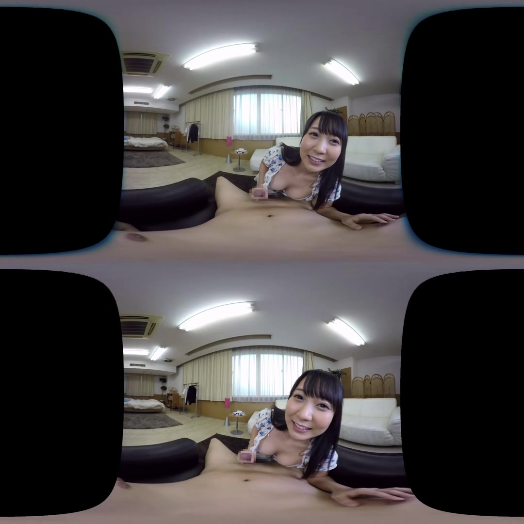 Miku Hayama - Gazing at the Virtual Blowjob - WOW!