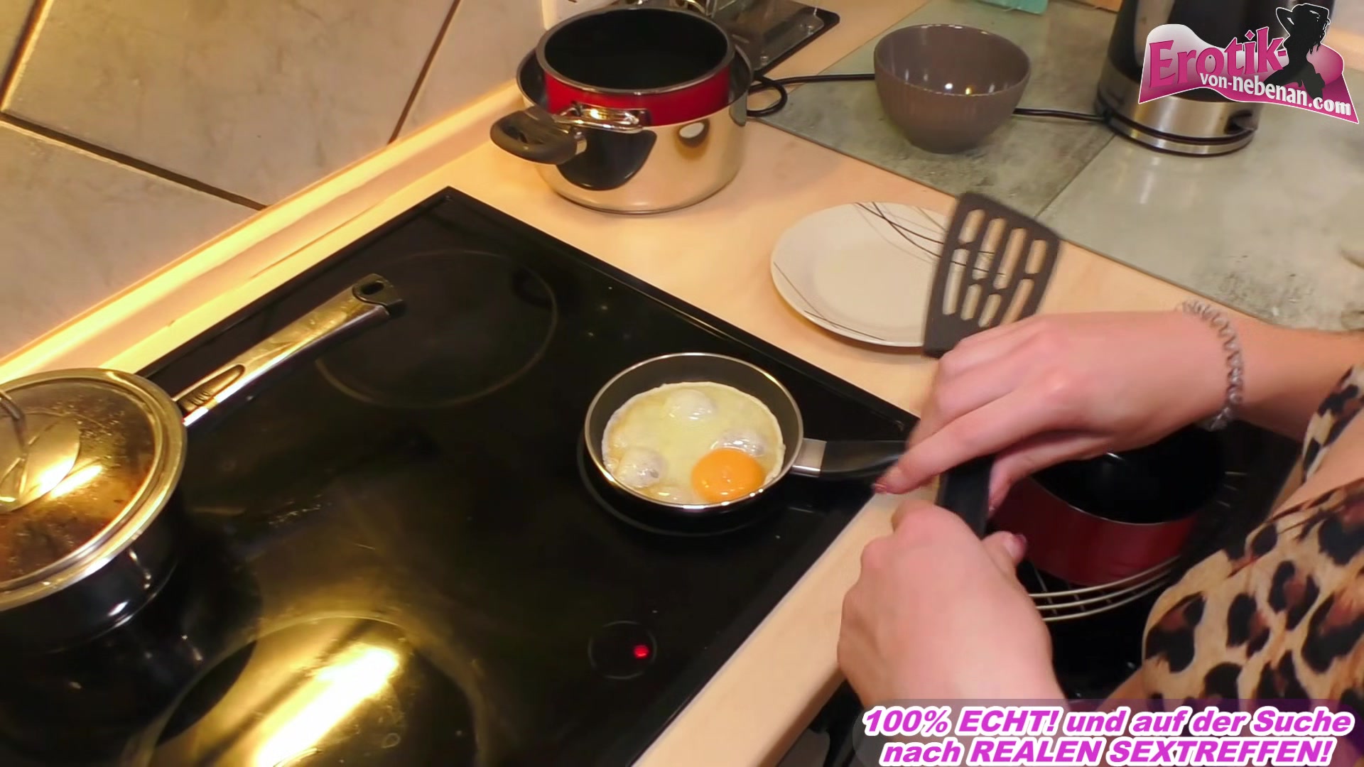 german skinny teen 18+ next door fuck in kitchen and eat cum