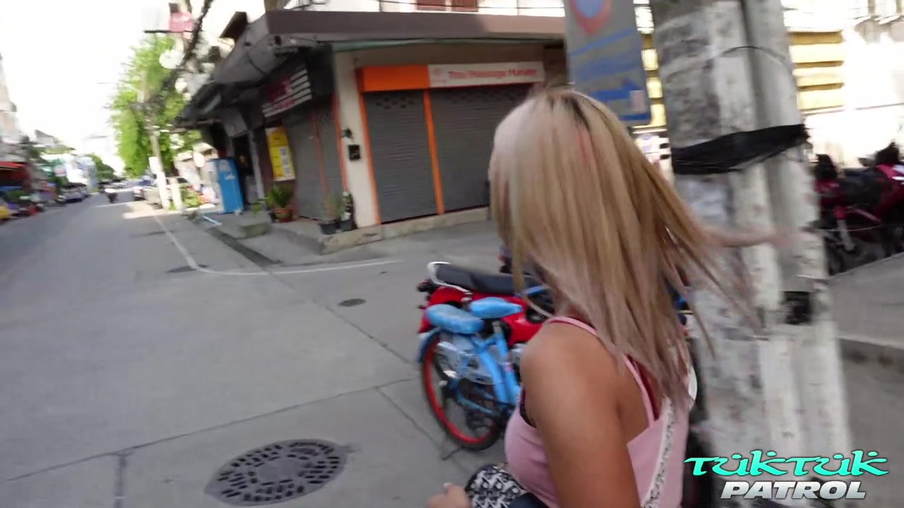 Horny Blonde Thai
