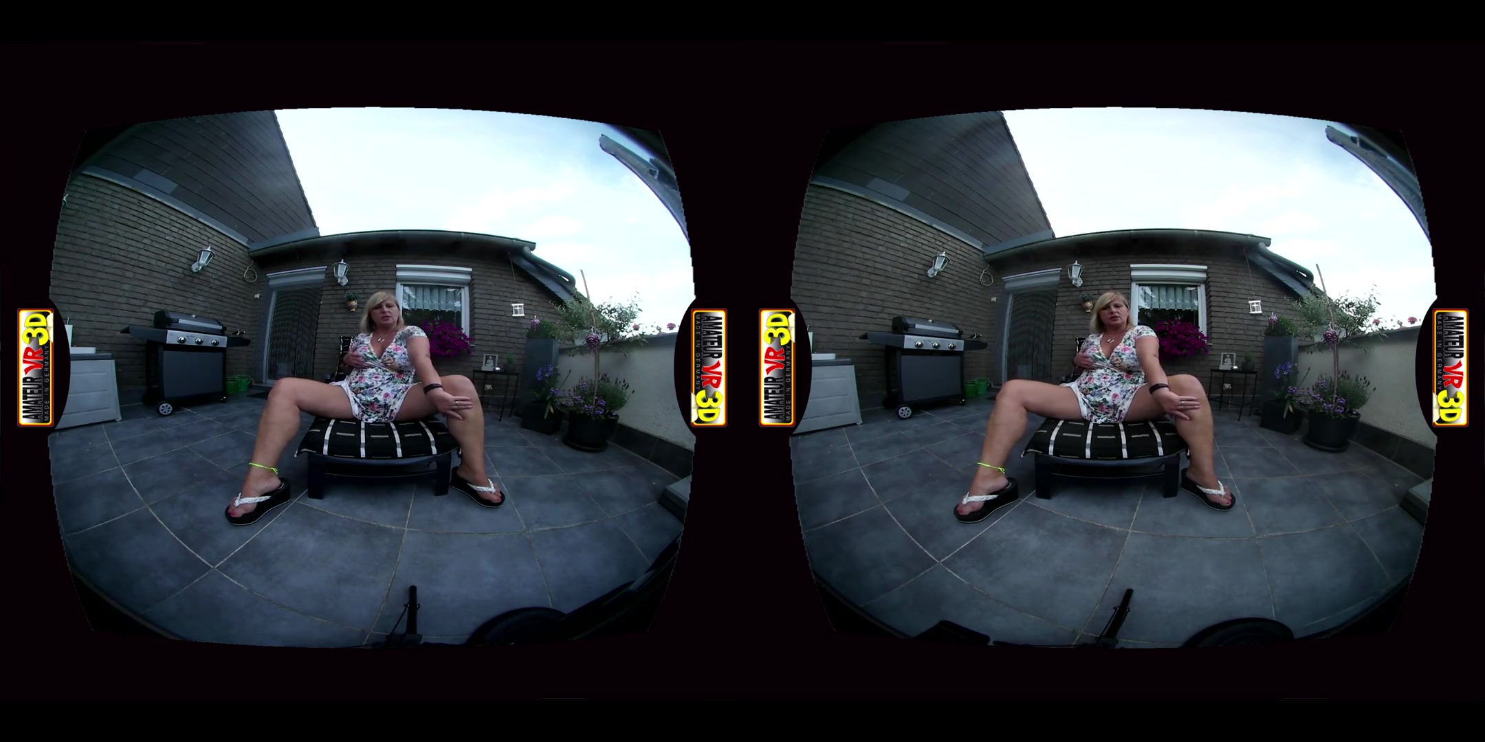 Chrissy in Chrissy - Masturbating On Her Balcony For You - AmateurVR3D
