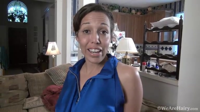 We enjoy Aga stripping naked in her kitchen - Compilation - WeAreHairy