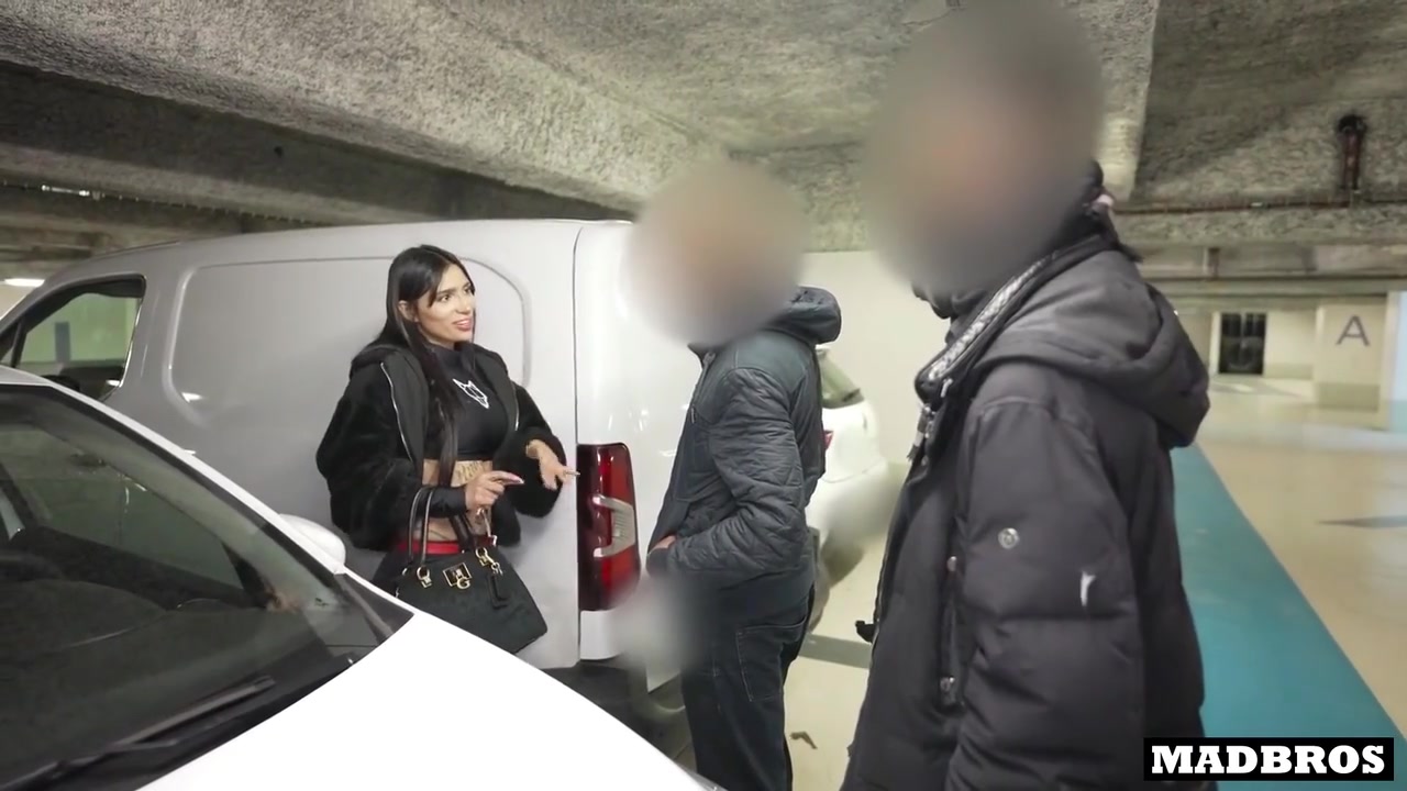 Colombian Slut Smashed Hard In A Parking Lot For Scratching My Friends Car !
