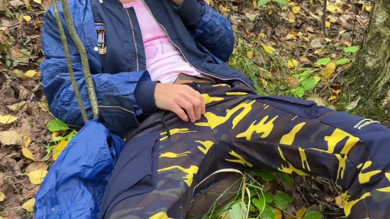 A Stranger Caught A Twink Jerking Off In The Woods And Couldnt Get Past His Ass - 377