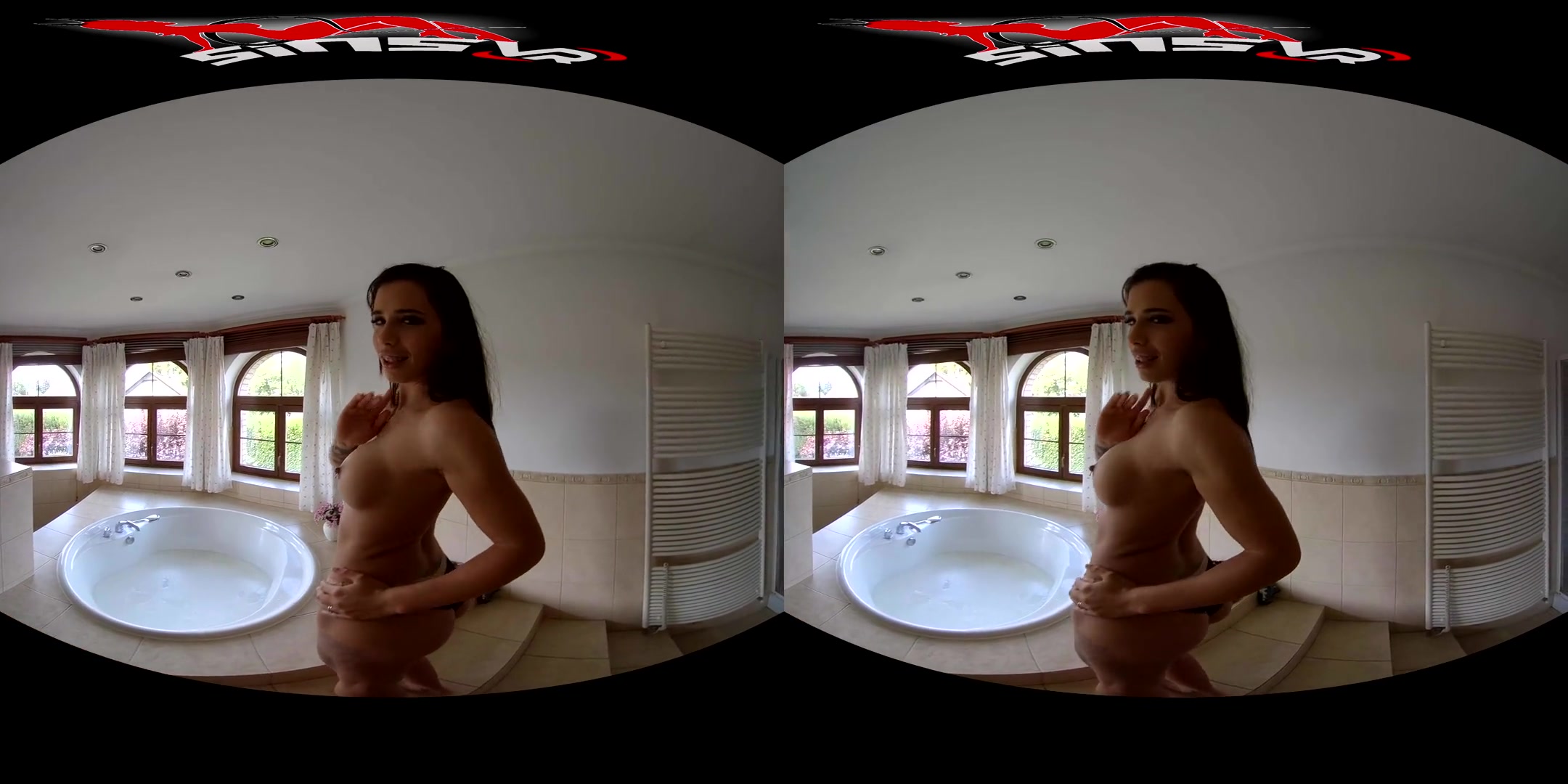 Mira Cuckold in Ninel Mojado - Milk Bath - SinsVR