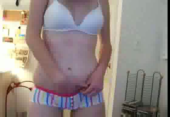 Striped panties