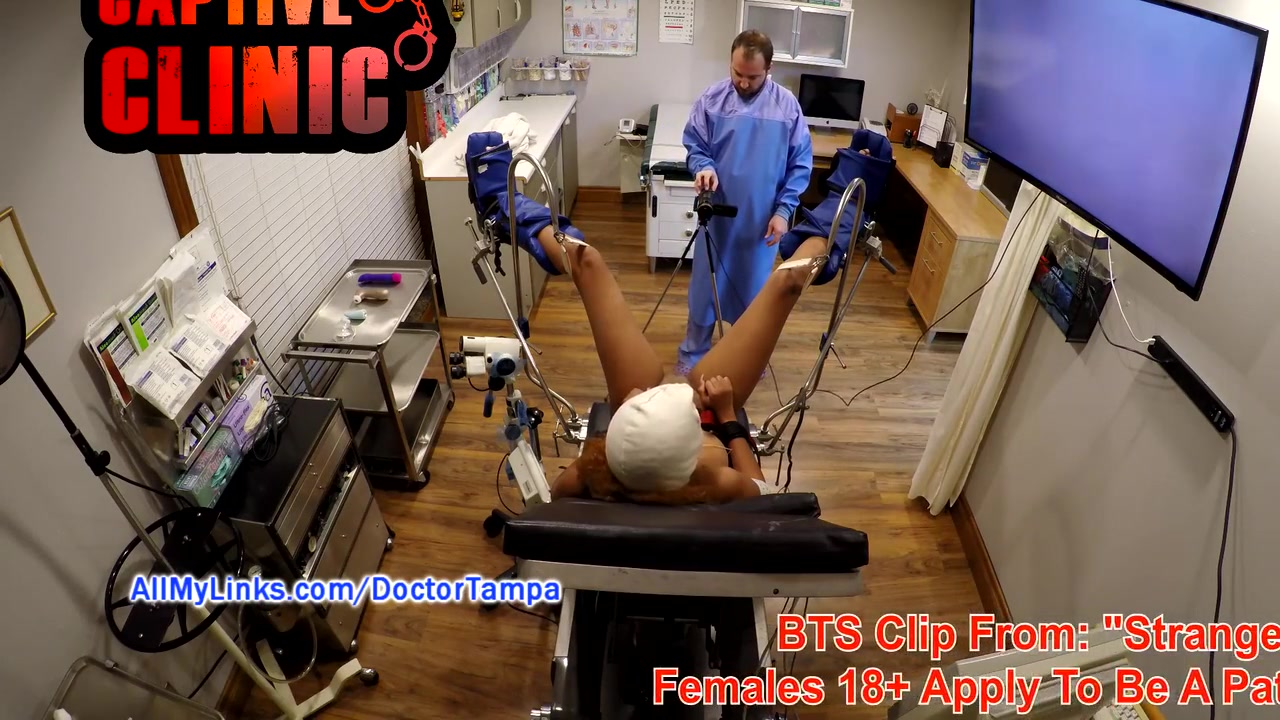 Behind The Scenes From Taylor Ortega Sold For Science, Not Ready & Knocks Over Camera, Film At Captivecliniccom