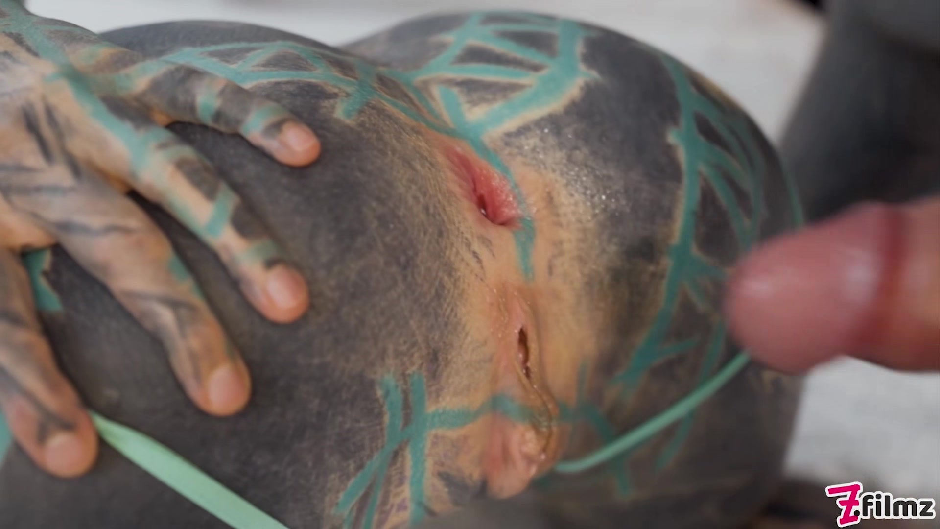 Tattoo Girl Anuskatzz Get Fucked Balls Deep In Her Ass