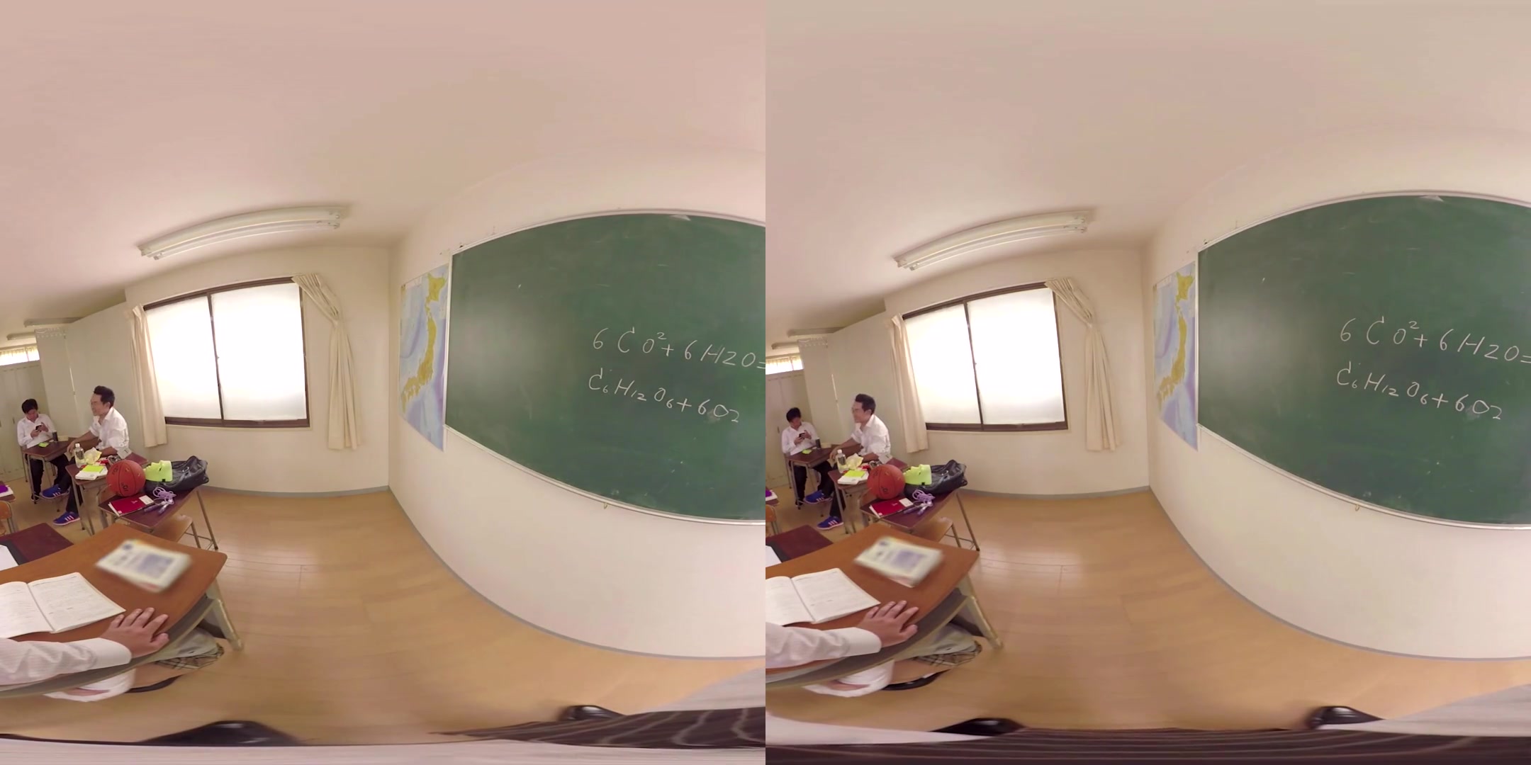 Ai Hoshina in Ai Hoshino Teasing Teacher Leads to Classroom Creampie 1 - WAAPVR