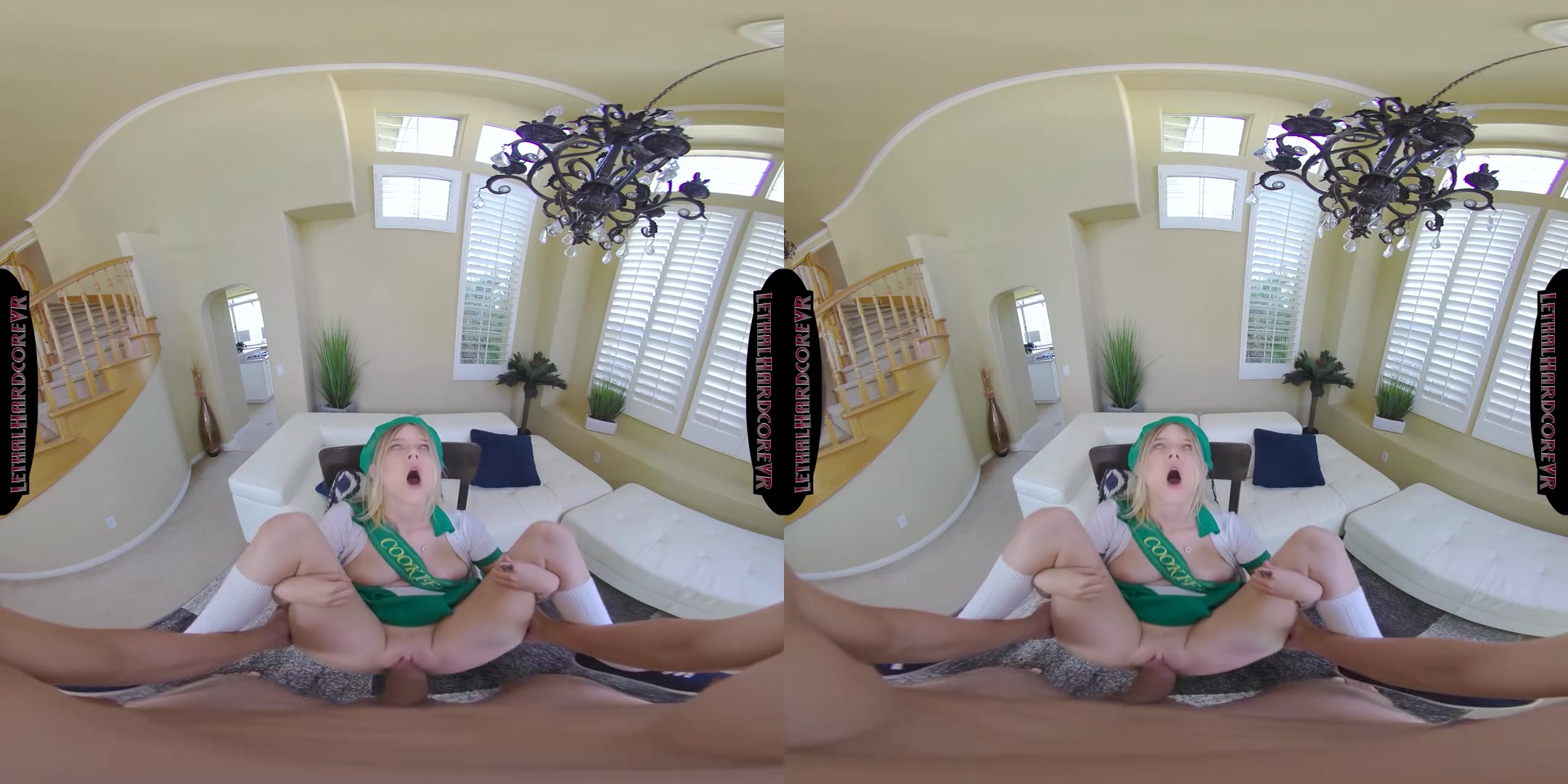 Coco Truly Loves The Cock - Cute Blonde Girl Scout Parody