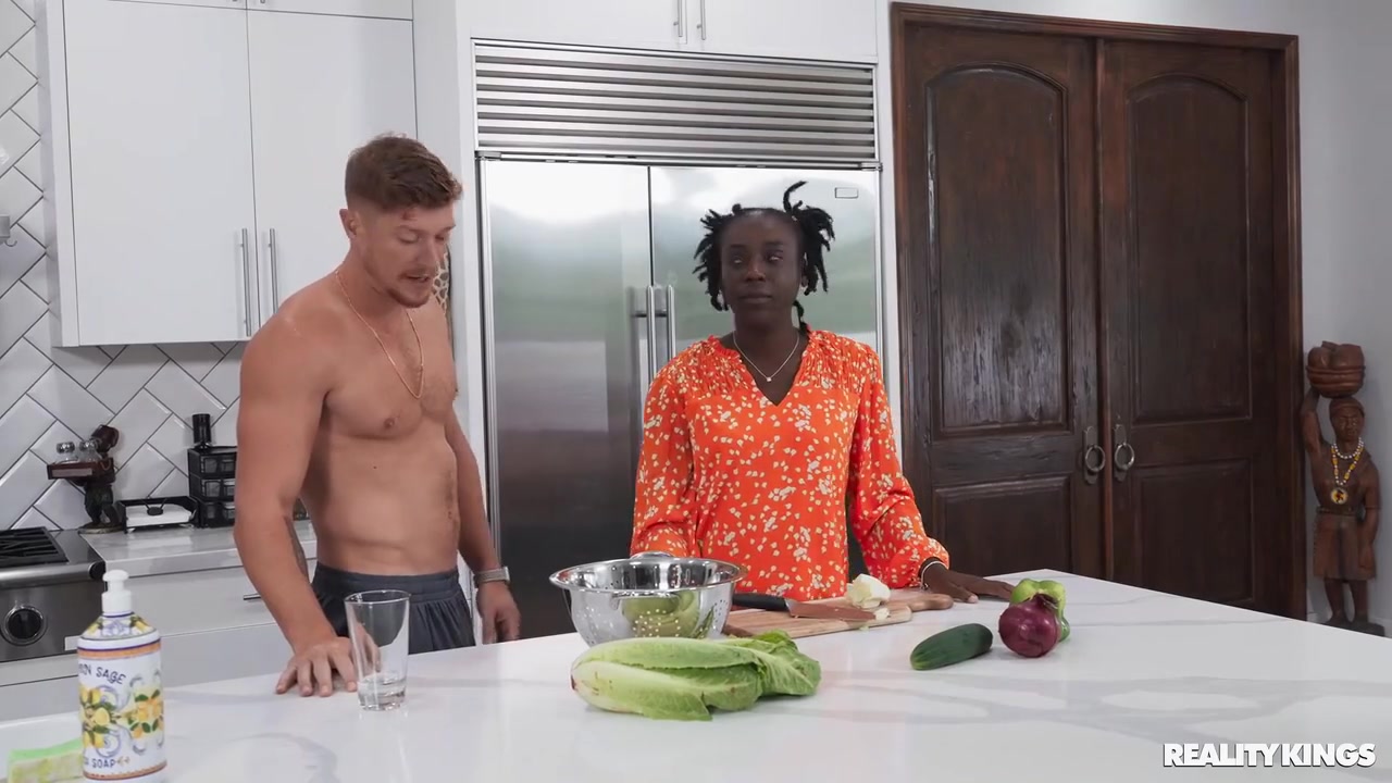 Black Booty Cece Sucks Her Stepdad Oliver Flynns Cock