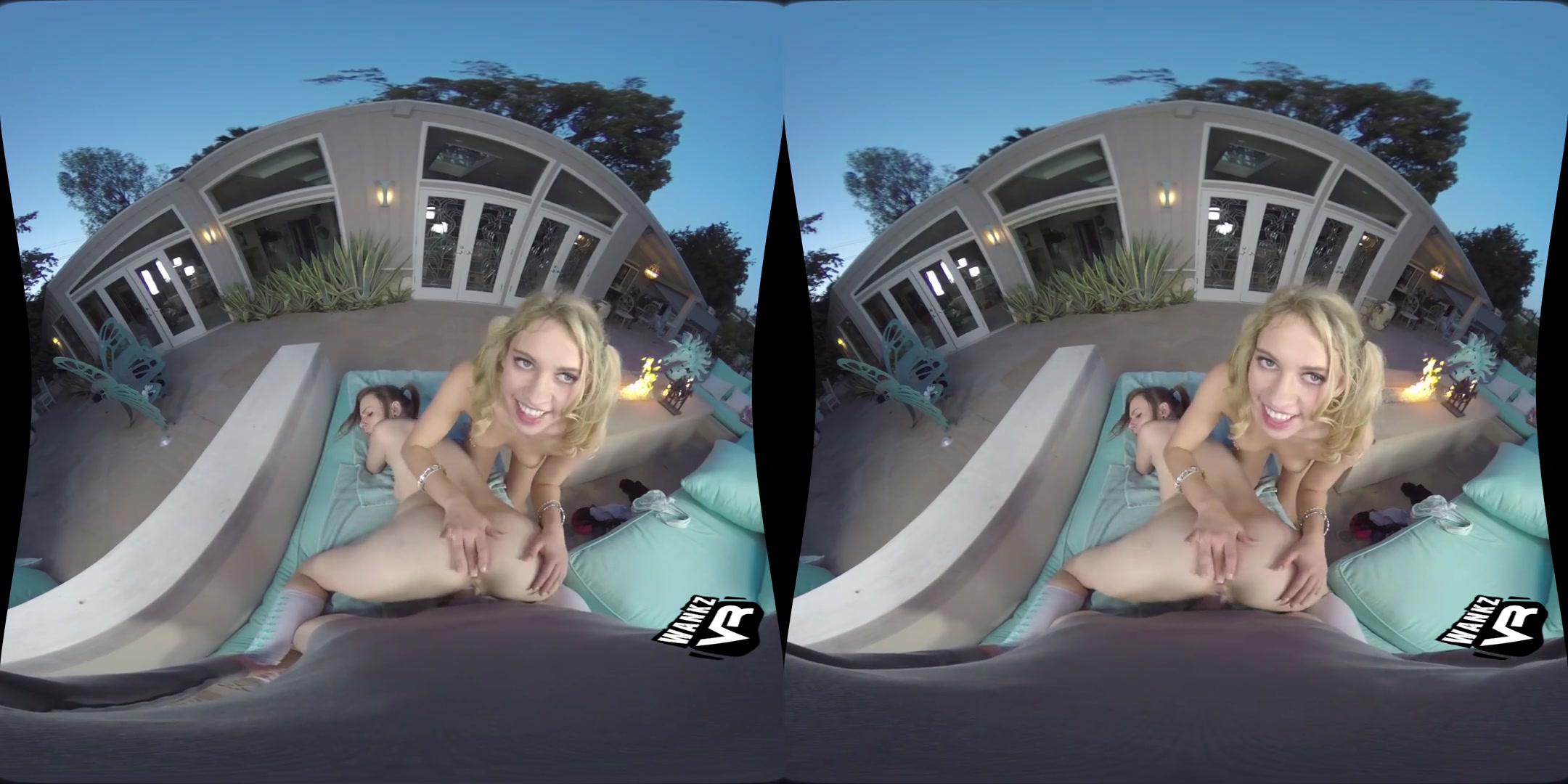 Break & Enter - teen 18+ Threesome POV VR - SexLikeReal