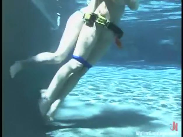 Brooke Bound in Waterbondage Video