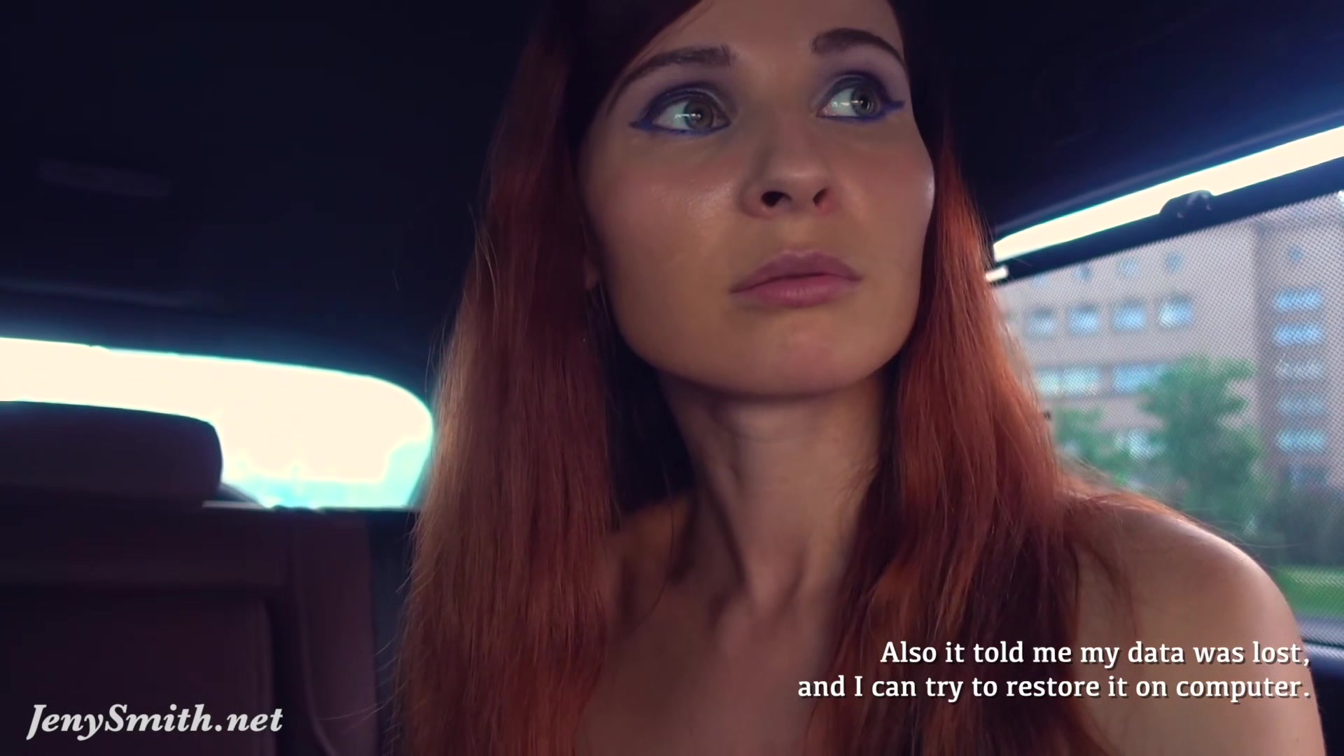 Jeny Smith was caught naked in a car twice