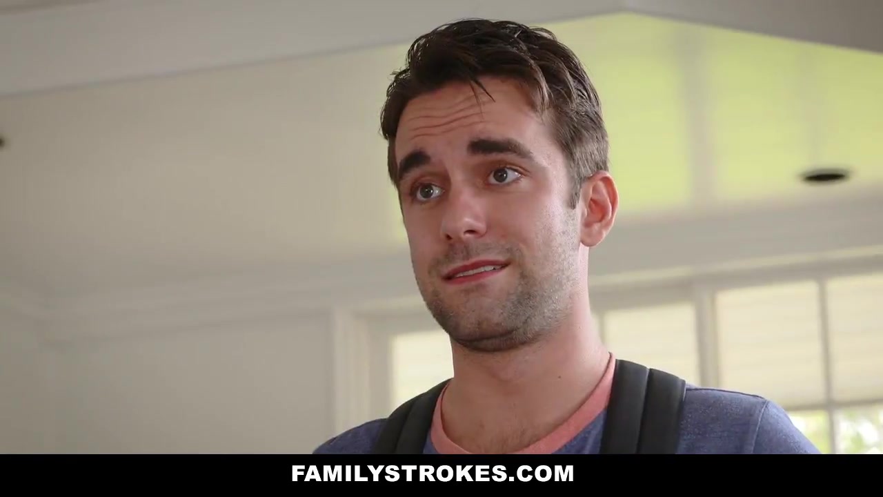 FamilyStrokes - Hot Milf Vanessa Cage Fucked By Stepson