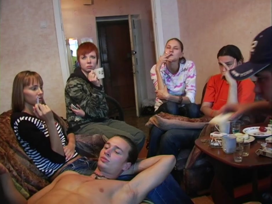 Alsa & Carol & Dazzy Pink & Melanie in a pair of in-love students 18+ enjoying college sex