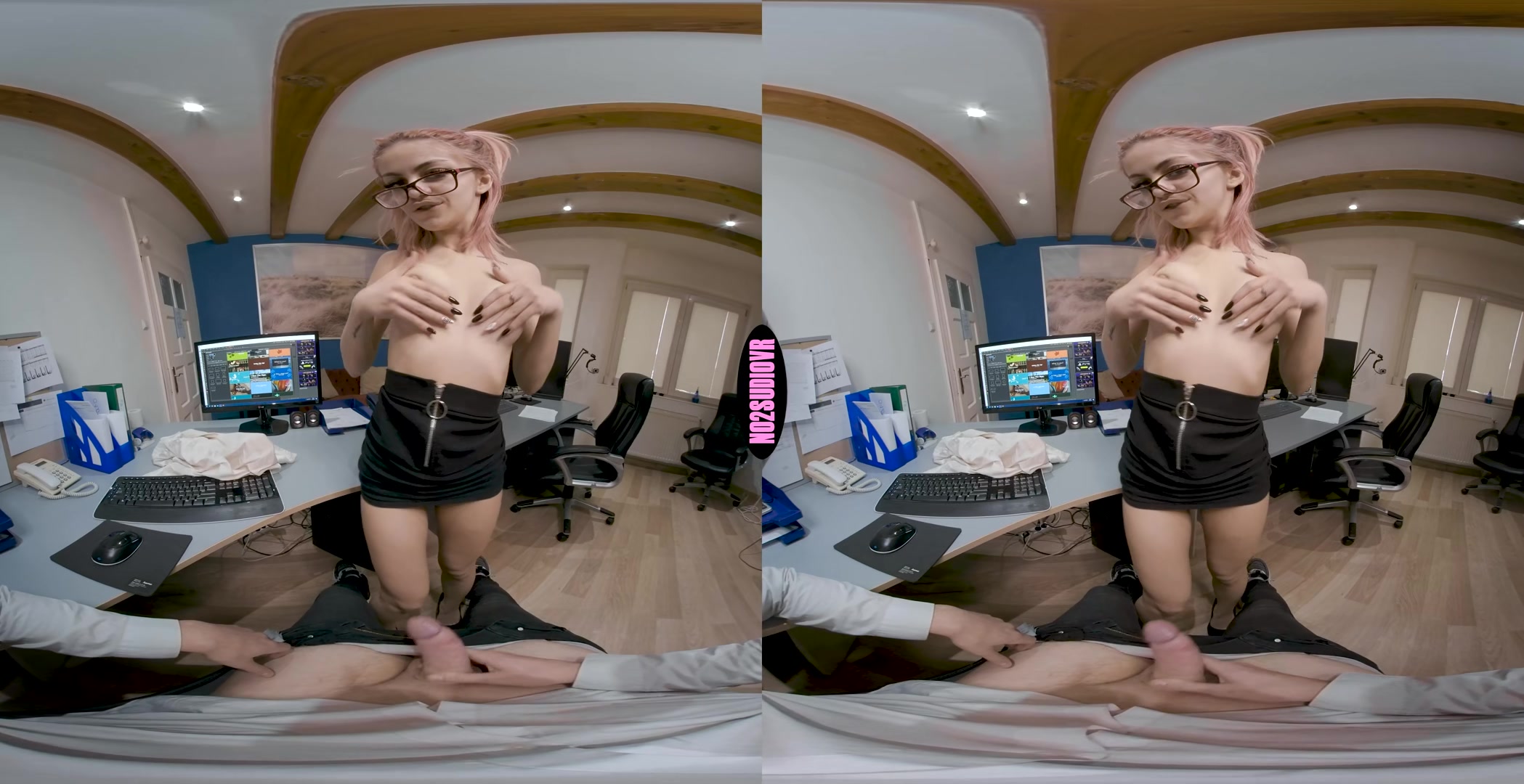At the Office - Sucking and Fucking my Boss - No2StudioVR