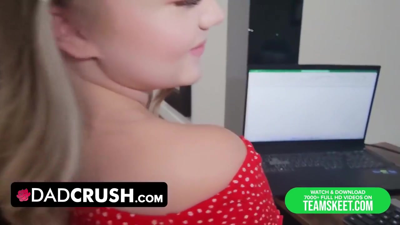 Step Daughter Gaggs On Step Dads Cock Before He Fill Her Pussy With Huge Load - Step dad Crush And Eva Nyx