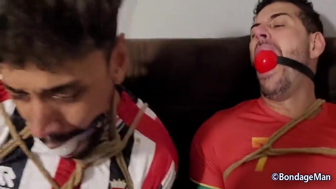 Leicy Sposito - Leicy And Zayan Soccer Players Bound And Gagged Together Preview 10 Min