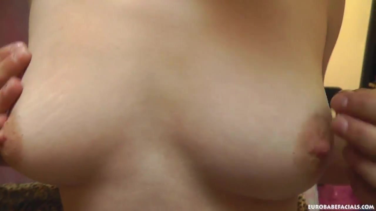Amateur teen 18+ In Pigtails Gives Blowjob And Gets Fucked