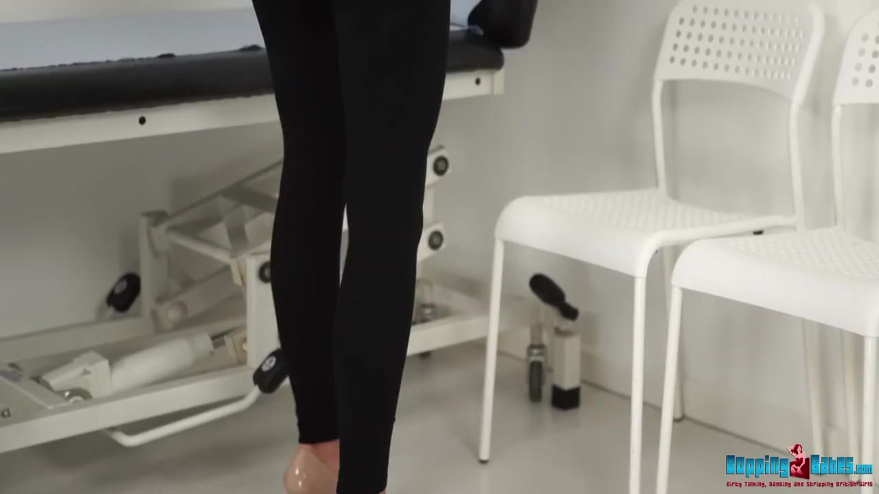 Naughty Nurse Ashley Strips Out Of Her Uniform