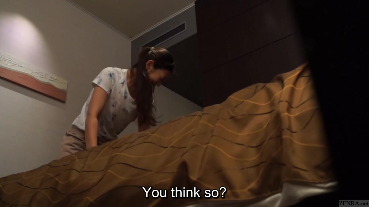 Japanese hotel massage gone wrong Subtitled in HD
