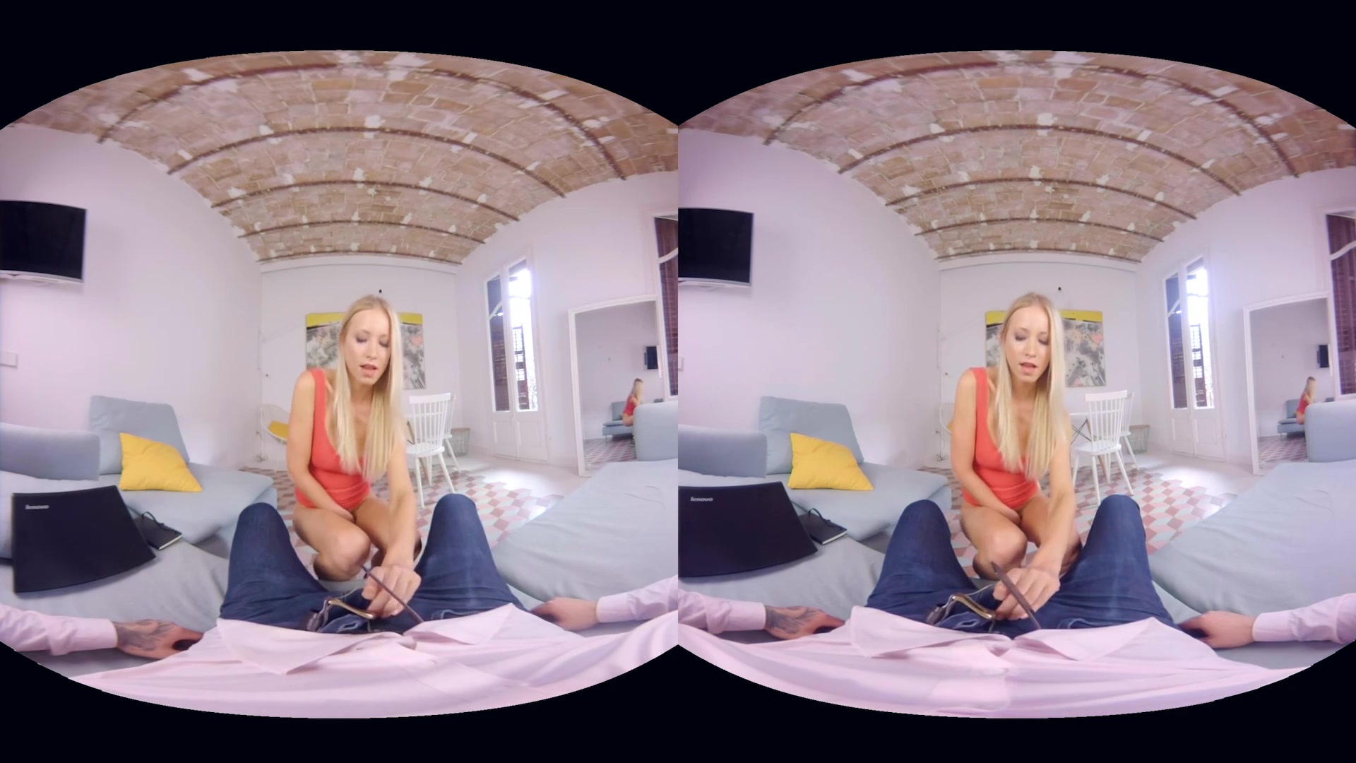 Adrian Dimas Kiara Lord in My intern - VirtualRealPorn