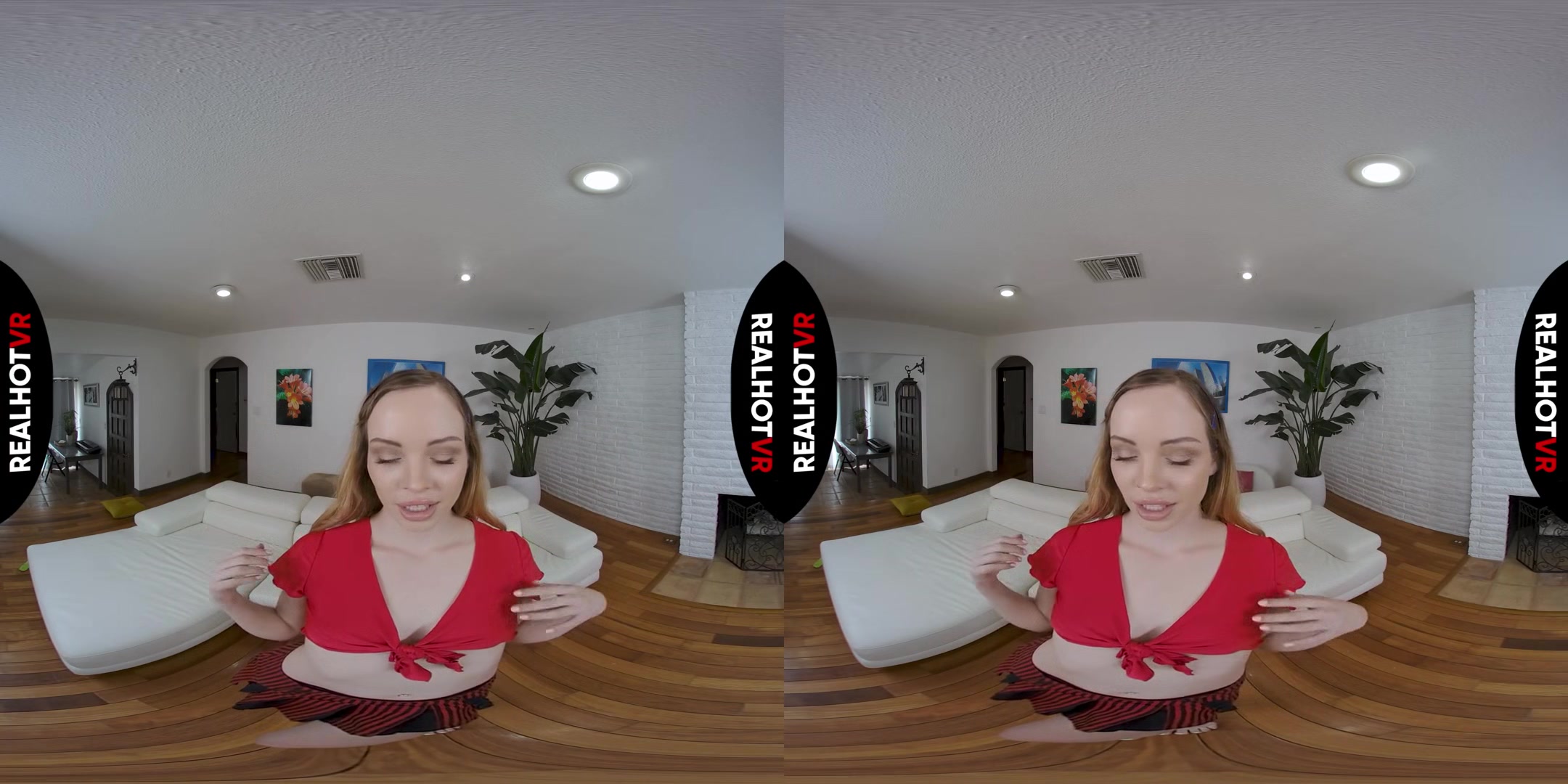 Schoolgirl's Tight Teen Pussy Craves Stepdads Dick - Simulated Sex POV VR No-Male