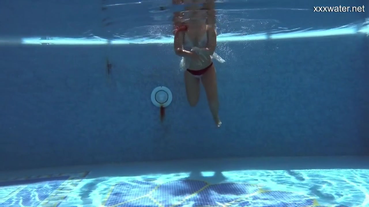 Enjoys Her Sweet Hot Body In The Pool Her Name Puzan Bruhova