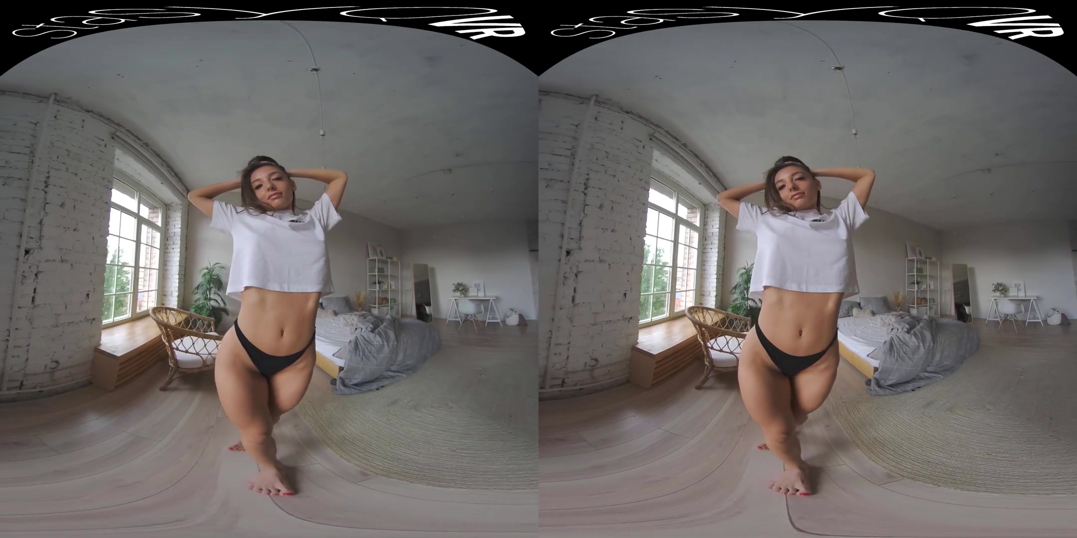 Blossoming in the Morning - Beautiful teen 18+ Solo Striptease