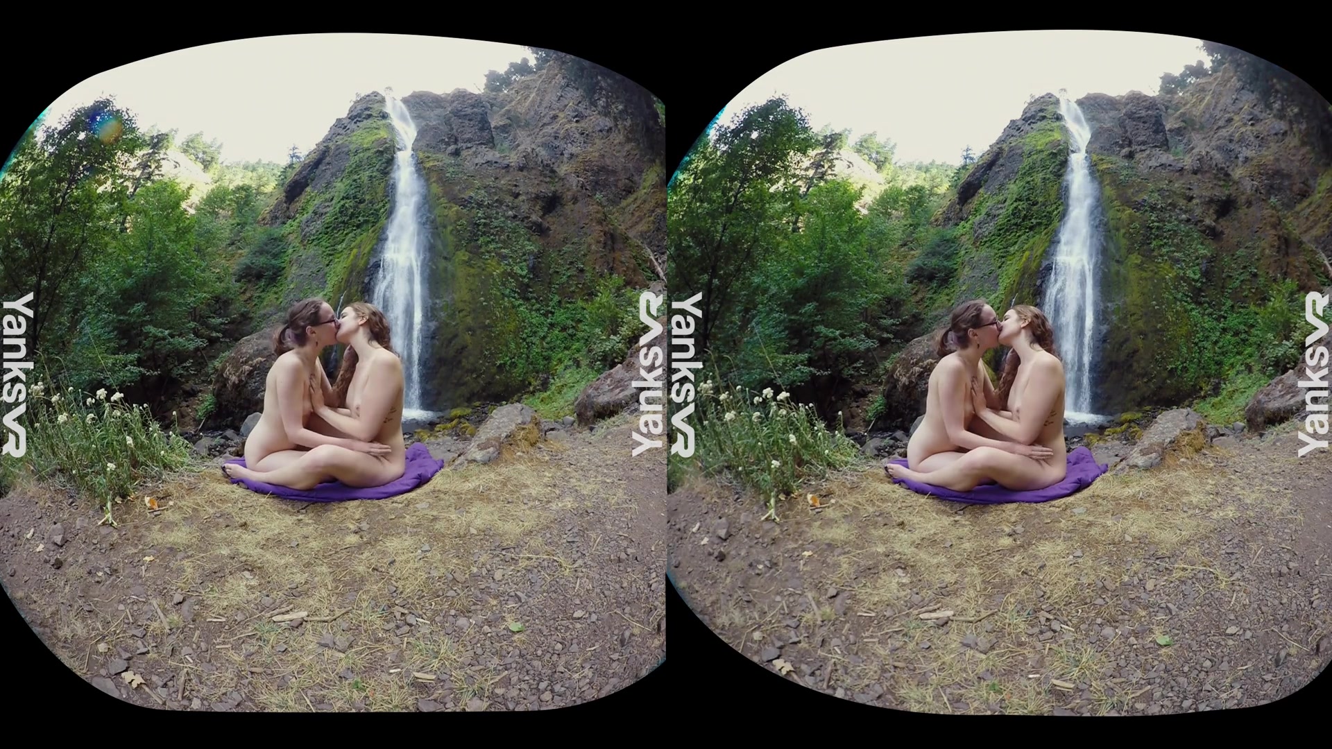 Endza Ash & Sierra Cirque in Endza & Sierra Lesbian Camping & Cumming - YanksVR