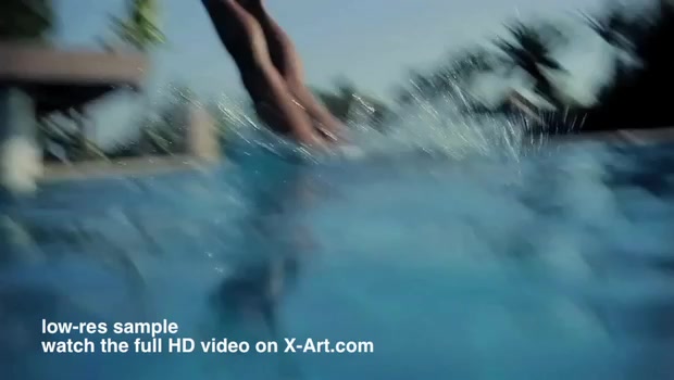 Pool Party For Three - X-Art
