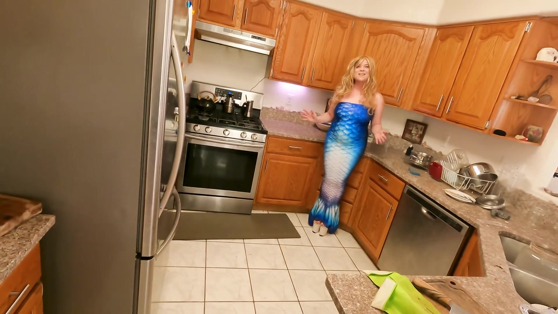 Trick Or Treater Gets A Treat And Bangs A Lonely Housewife On