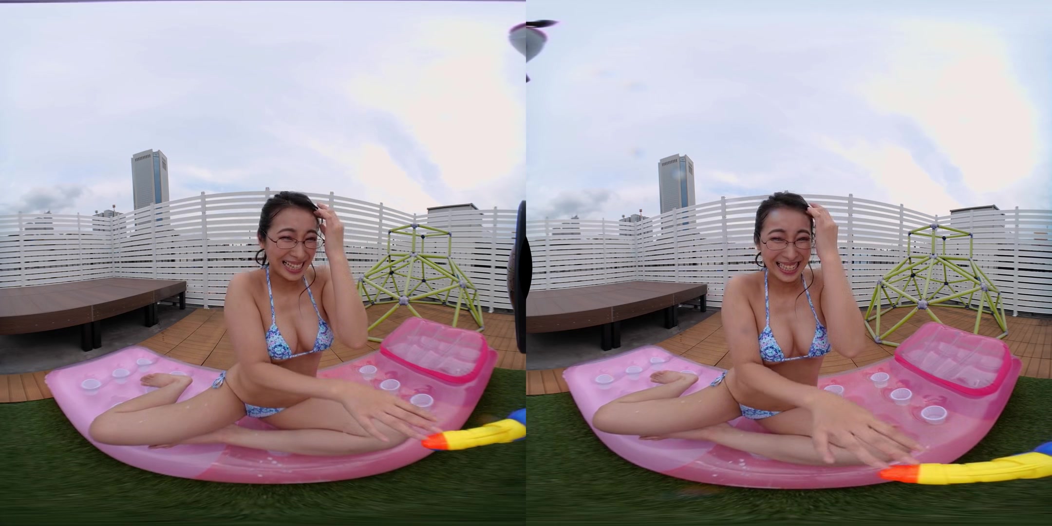 Stop! Look! Listen! Reiko - Asian Tease Panties Office Sex