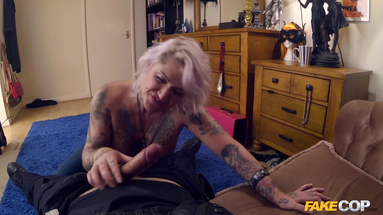 Tallulah in Inked up and fucked deep in the ass - FakeCop