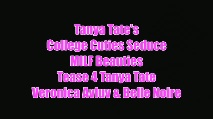 Belle Noire Veronica Avluv Tanya Tate 3 Way Tease - Sex Movies Featuring Tanya Tate