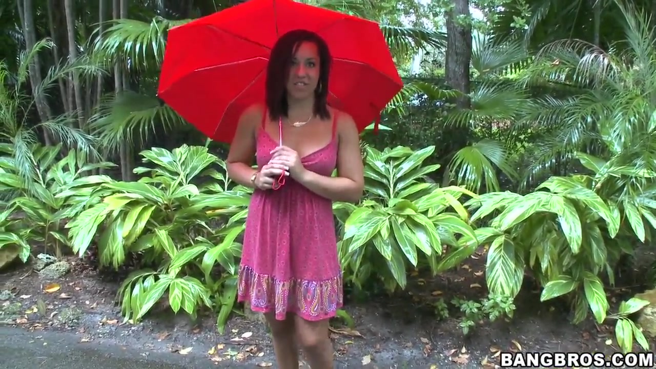Today I pick up sexy brunette Leilani Cole